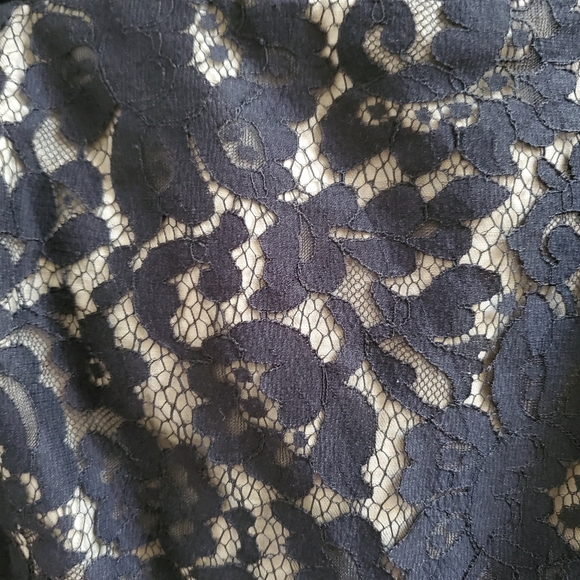 NEW Robert Rodriguez Women's Fit & Flare Dress Size 6 Black LBD Lace Cocktail - Picture 7 of 7